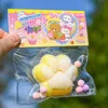 Kawaii Cat Paw Mochi Squishy Fidget Toys Cute Plush Sensory Silicone Slow Rebound Pinch Decompression Toy Stress Release Toys 4