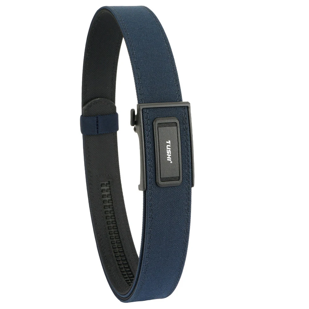TUSHI New Military Tactical Belt For Men Quick Release Pluggable Buckle Men Belt Breathable Outdoors IPSC Gun Belts Pants Belt