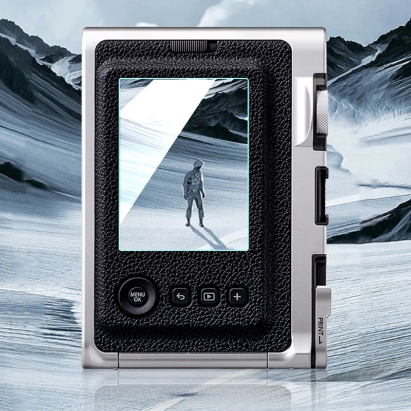Brotect AirGlass Pellicola Protettiva In Vetro Ibrido Per Fujifilm Instax Mini Evo - Durezza 9H, Antigraffio, Trasparente (Made In Germany)