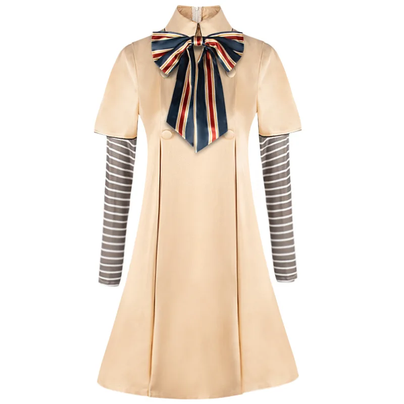 Cosplay Costume M3gan Dress Outfit For Girls Adult Megan Ai Doll Robots Skirt Top Socks Child Cosplay