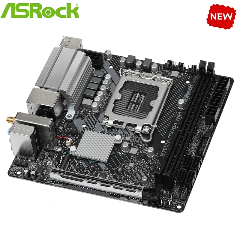 ASRock > B760M-ITX/D4 WiFi