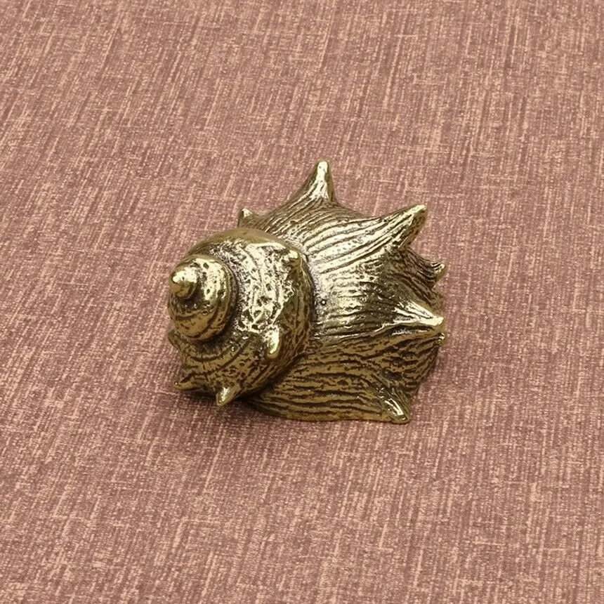

Brass Conch Jewelry Series Marine Creatures Decorative Statue