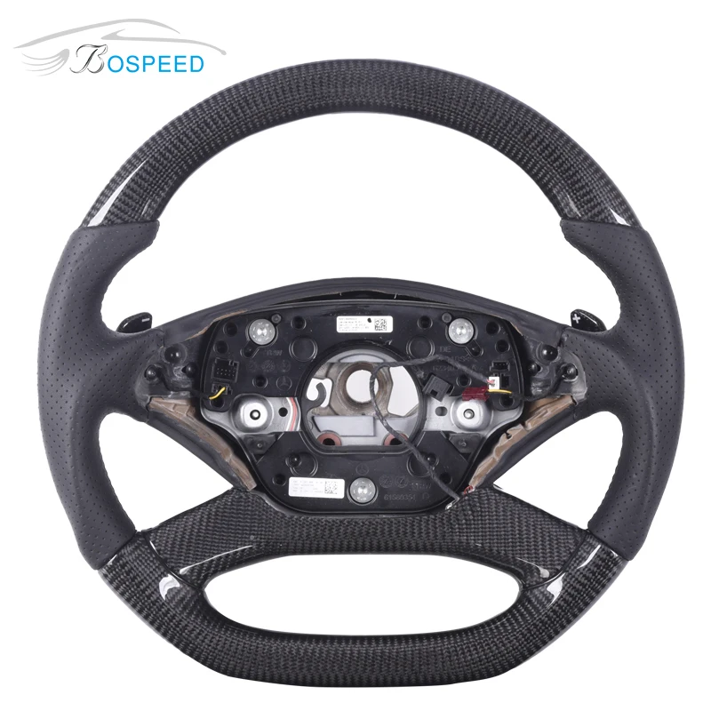 

Carbon fiber steering wheel for Benz W211 old car