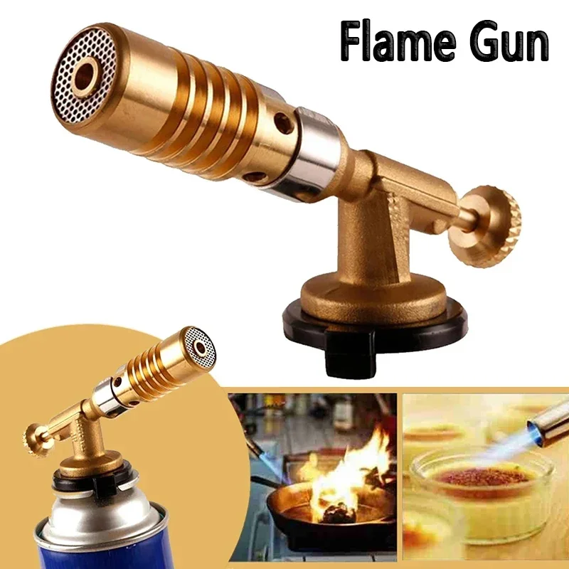 Gas Torch Welding Torch Gas Burner High Temperature Brass Copper Gas Torch Blowtorch for Welding Plumbing