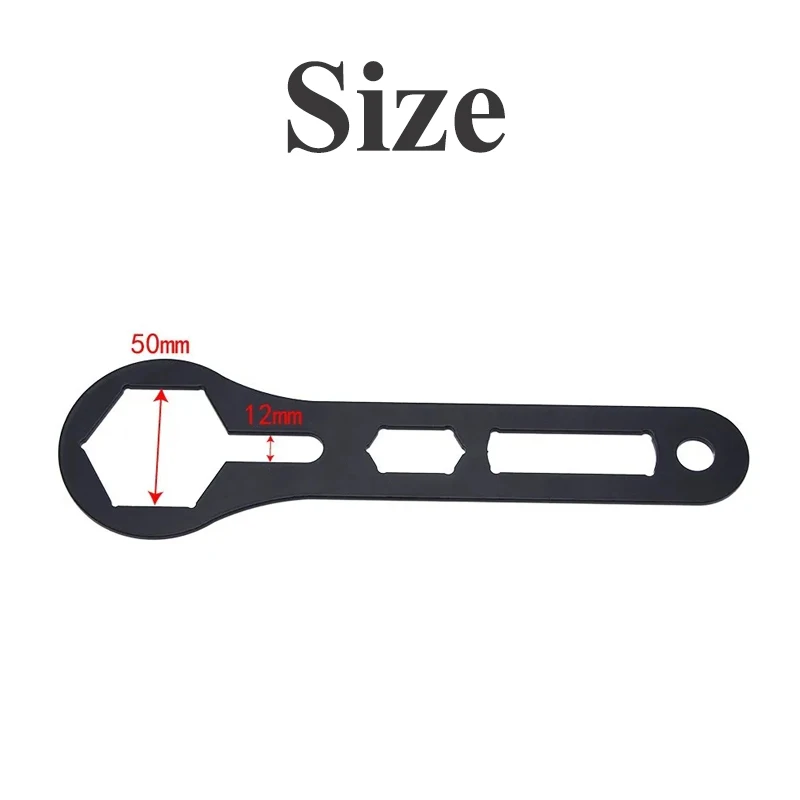 For Ktm EXC 125 150 250 350 450 Husqvarna TE Motorcycle 50MM WP Fork Cap Wrench Motorcycle Front Shock Absorber Repair Tool