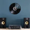Science Decor Math Equation Wall Clock Algebra Geometry Vinyl Record Wall Clock Math Formula Decorative Wall Watch Teachers Gift 4
