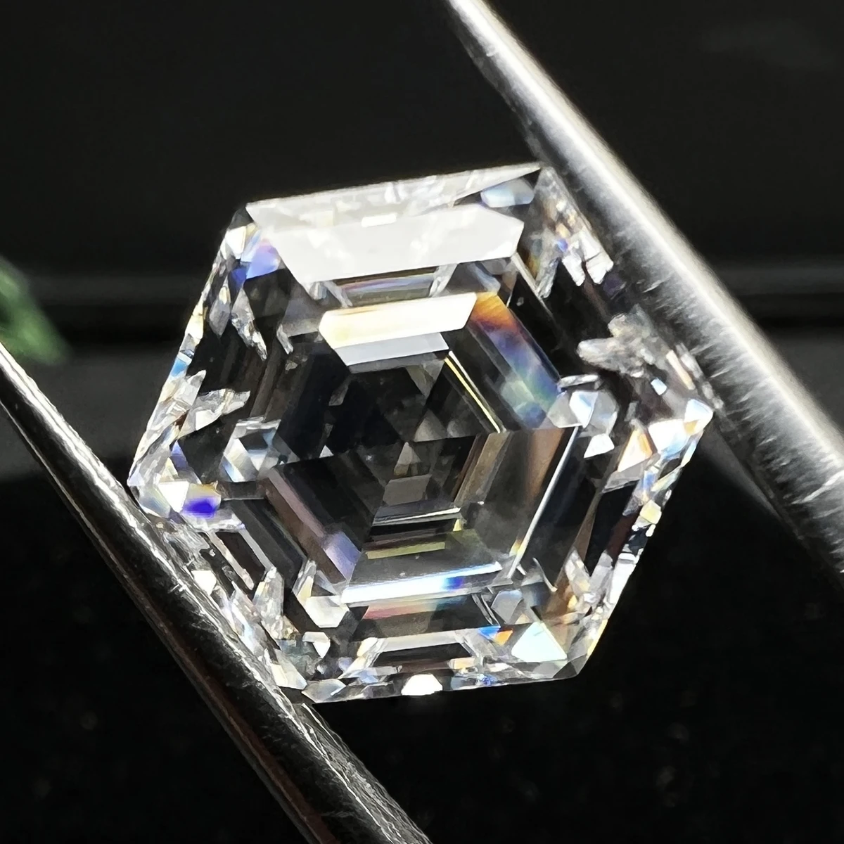 

Szjinao Loose Gemstones Moissanite Hexagon Stone With Certificate Natural Bead For Diamond Jewelry Making Moissanita Wholesale