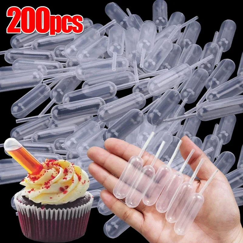 Disposable Dropper 200/50Pcs 4ml Disposable Plastic Transfer Pipettes