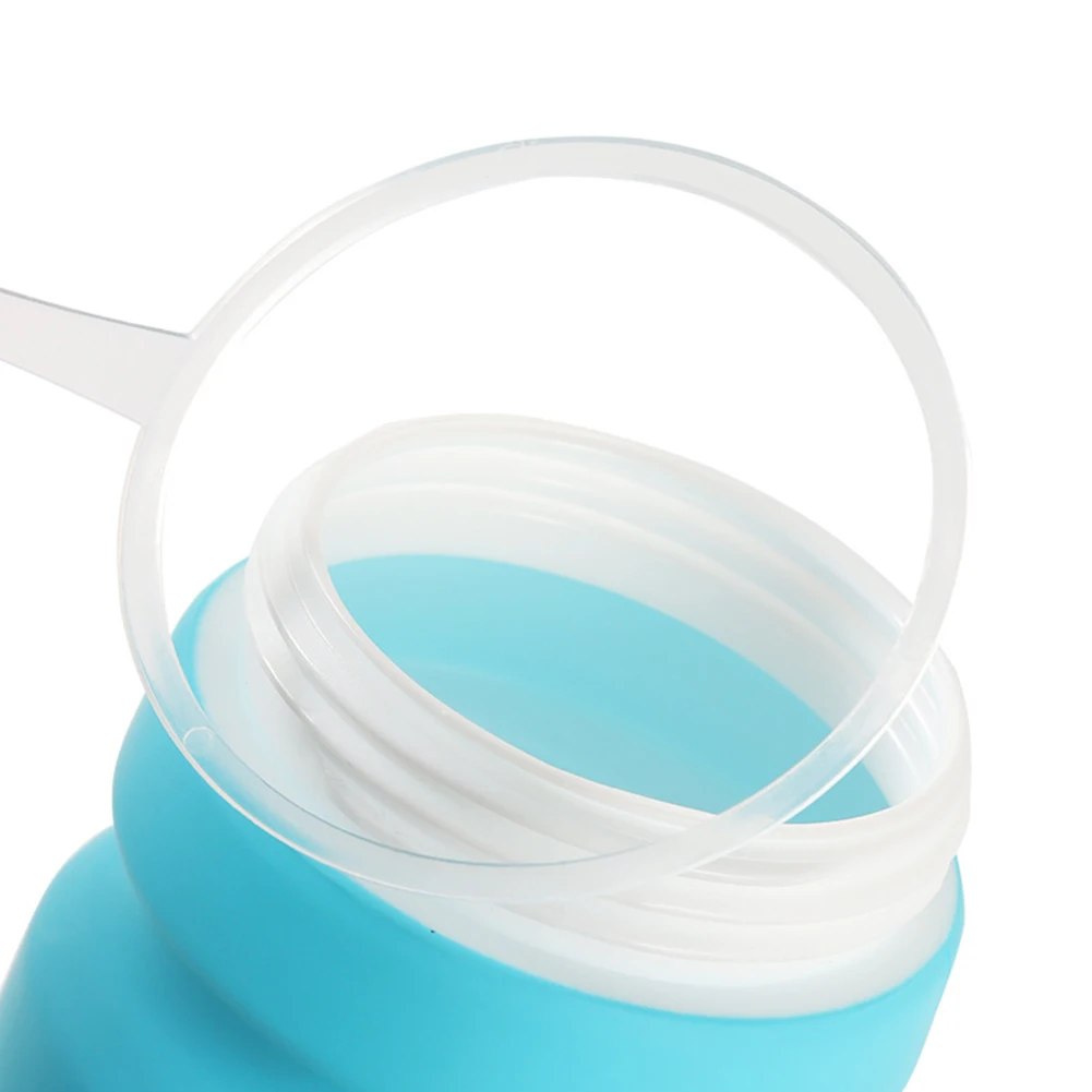 넓은 입 디자인 자전거 물병, 스퀴즈 물병, 체육관 스포츠용 BPA 프리 누출 방지, 750ml