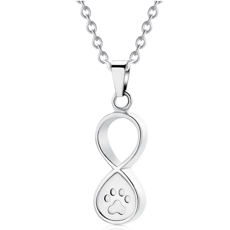 Pet Ashes Necklace Locket Necklace for Animal Pet Mom Locket for Ashes/Hair