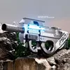 2024 New Cool Light  P90 AUG Ultra Large Capacity Electric Continuous Firing Water Gun for Children's Summer Toy Water Gun 1