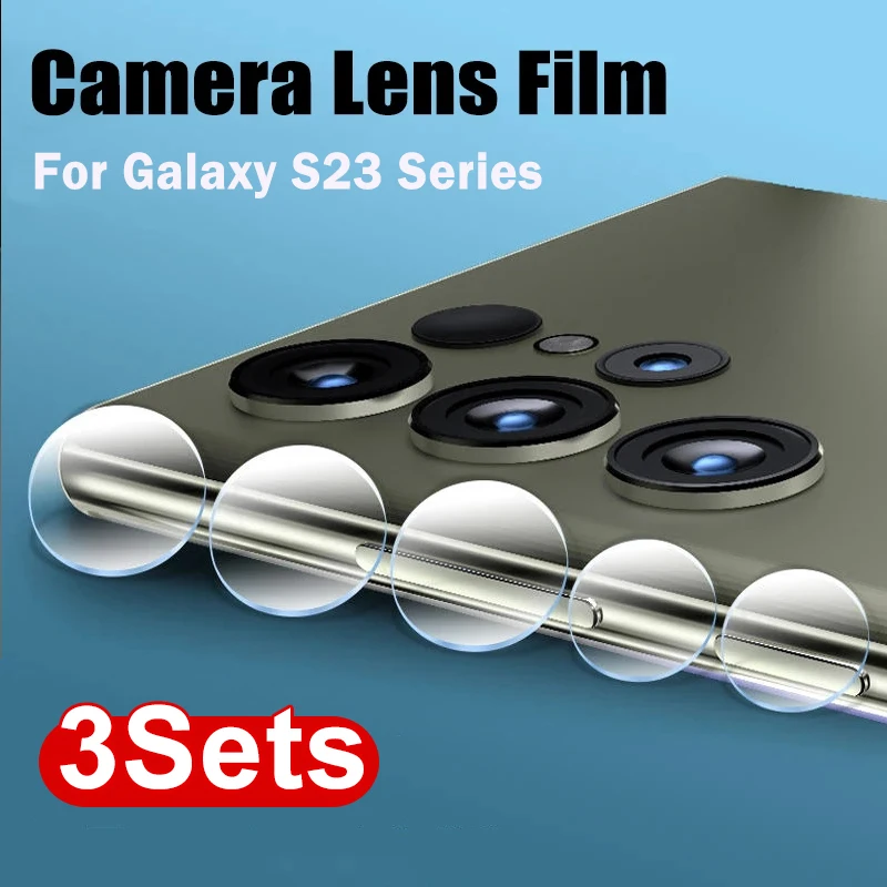 Per Samsung S23 Ultra Camera Protector Ring Protezione Dell'Obiettivo Della Fotocamera In Vetro Temperato Per Samsung Galaxy S23 Ultra S23 Plus 5G Fil