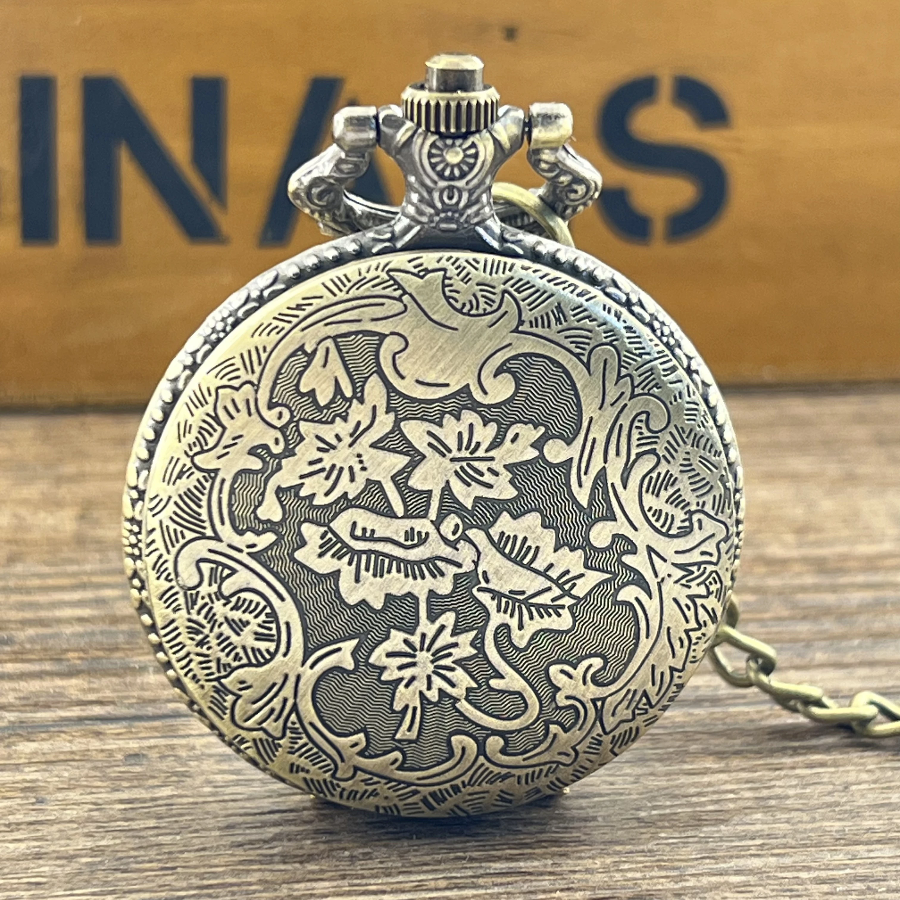 Pocket Watch & Mini Metal Polyhedral Dice Set 6mm for Table and board Games