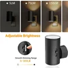 Cylindrical LED Night Light Plug in Modern Wall Lamp Sensor Adjustable Brightness Dimmable Night Lights for Hallway Bedroom 3