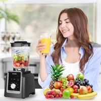 BioloMix-Mélangeur professionnel automatique numérique sans BPA, robot culinaire Ju479, fruits glacés, cadeau gratuit, figurines sèches de 600ml, 2L 5