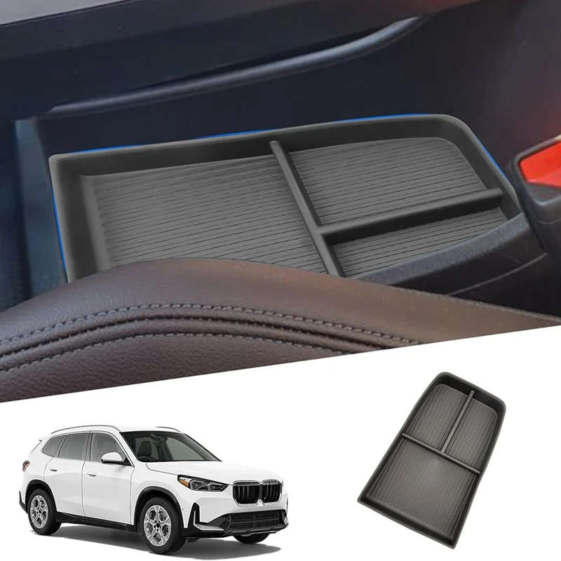 Center Console Organizer Box For BMW X1 U11 2023 2024 , Center Armrest Phone Insert Storage Box Tray Accessories Parts 1