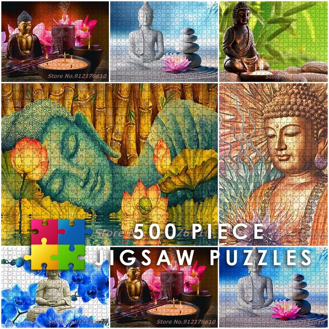 Puzzle Zen collage, 500 pieces