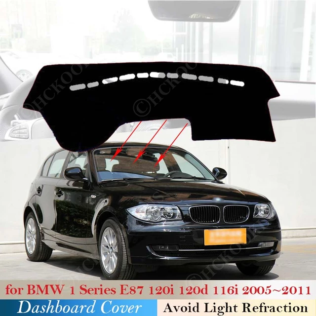 For BMW 1 Series E87 120i 120d 116i 2005~ 2011 Dashboard Cover Board Mat  Carpet Pad Sunshade Protect Sticker Rug Car Accessories - AliExpress