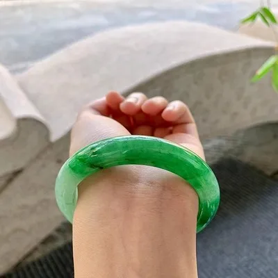 

Ювелирные изделия zheru, браслет из натурального бирманского нефрита 54 мм-62 мм, изысканная фотография, отправить подруге, отправить маму