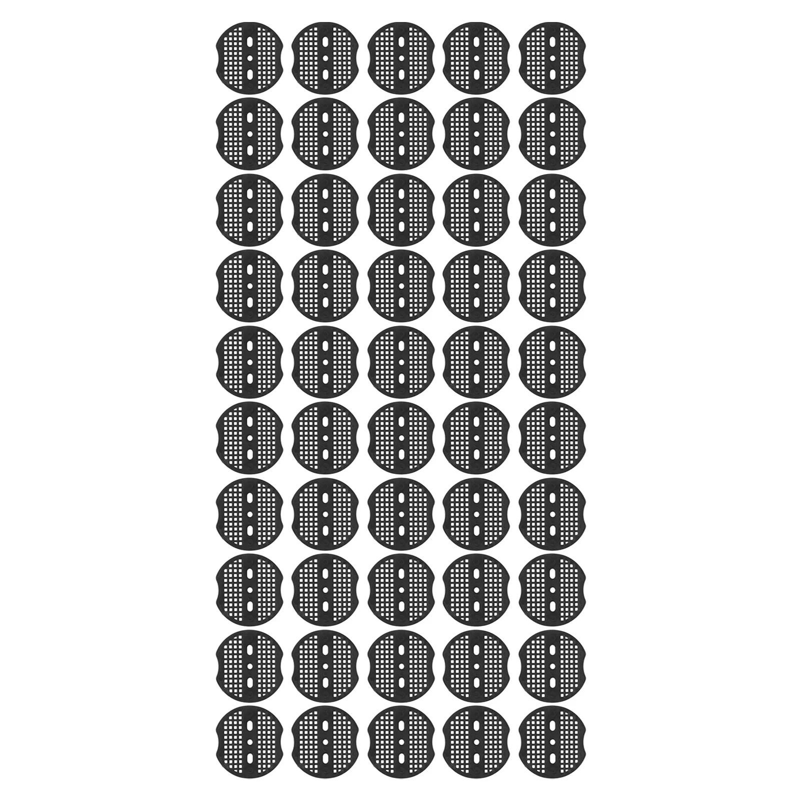 Garden Stakes Gasket Landscape Plastic Gasket Garden Stakes Pad For Weed Barrier Create Sturdier Hold 100pcs