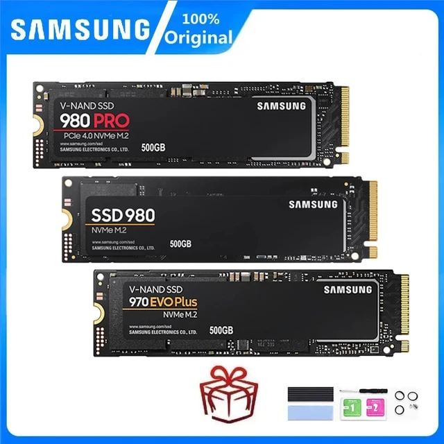 Ssd M.2 Samsung M2 1tb 500g 250g Hd Nvme 980 Pro Hard Drive Hdd Hard Disk 1  Tb 970 Evo Plus Solid State Pcie For Laptop 1to - Solid State Drives -  AliExpress