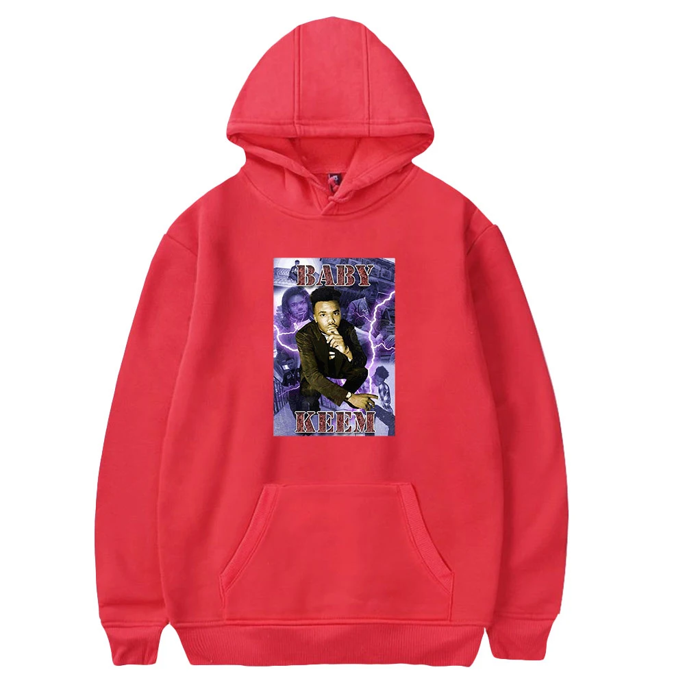 Baby Keem Merch Hoodie Long Sleeve Sweatshirt Women Men's Hoodies Harajuku Streetwear  American Rapper Hip Hop Clothes