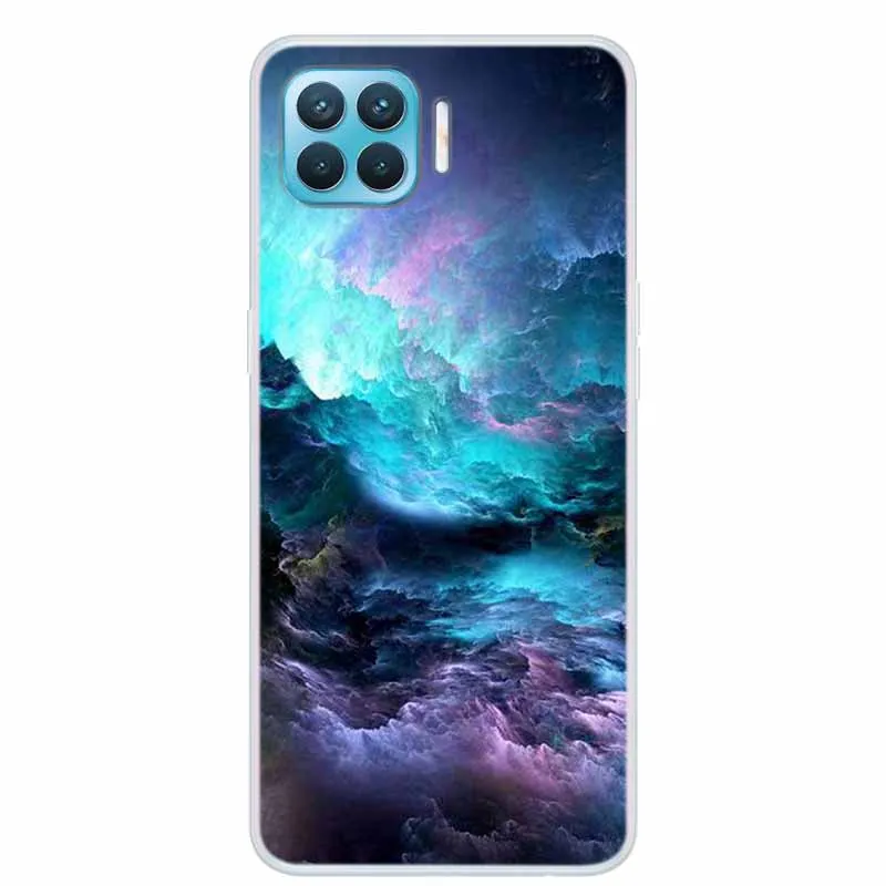 Cute Cartoon Shockproof Silicone Case - Soft TPU Back Cover for OPPO Reno Lite Series