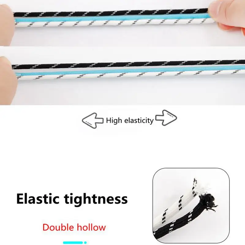 Elastic laces Sneakers 1 Pair Children Laces Without Tying Unisex Quick lace Round Rubber Bands Lazy Shoelaces Sport Shoestrings shoe laces shoelaces without ties elastic shoelaces elastic shoe laces