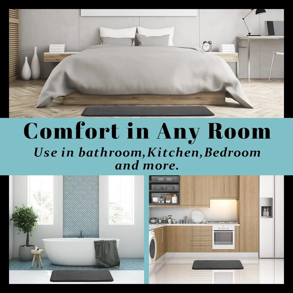 Absorbent Non-Slip Bath Mat 6