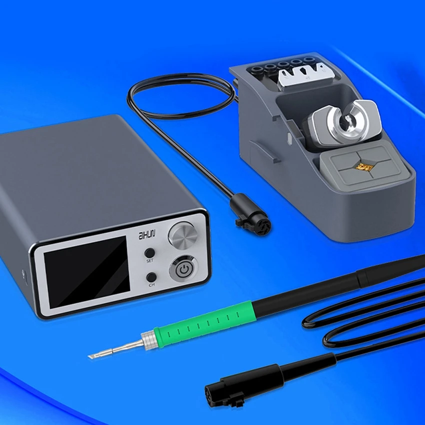 Professional T3B Intelligent Soldering Station 2 Seconds To Heat Up T245T12 Iron Handle C210 115 Soldering Iron Tip