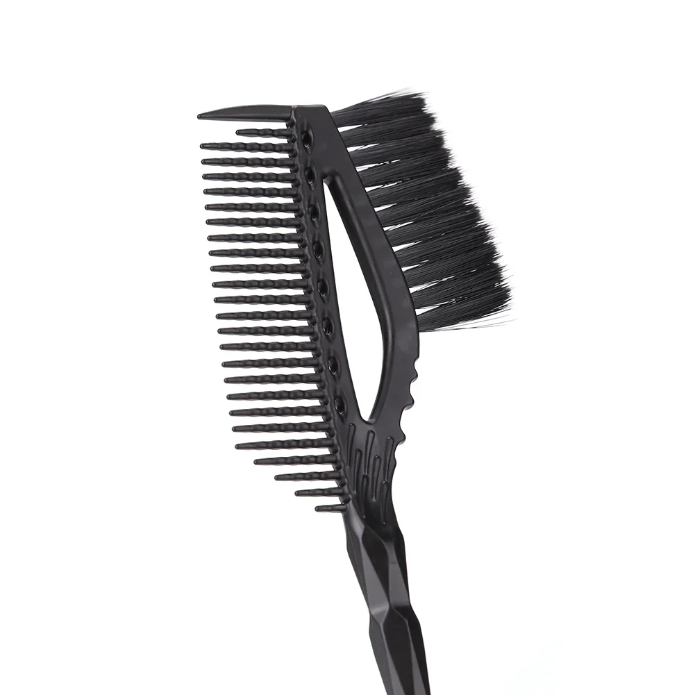 Plastic Hair Dyeing Comb with Brush for Salon Styling