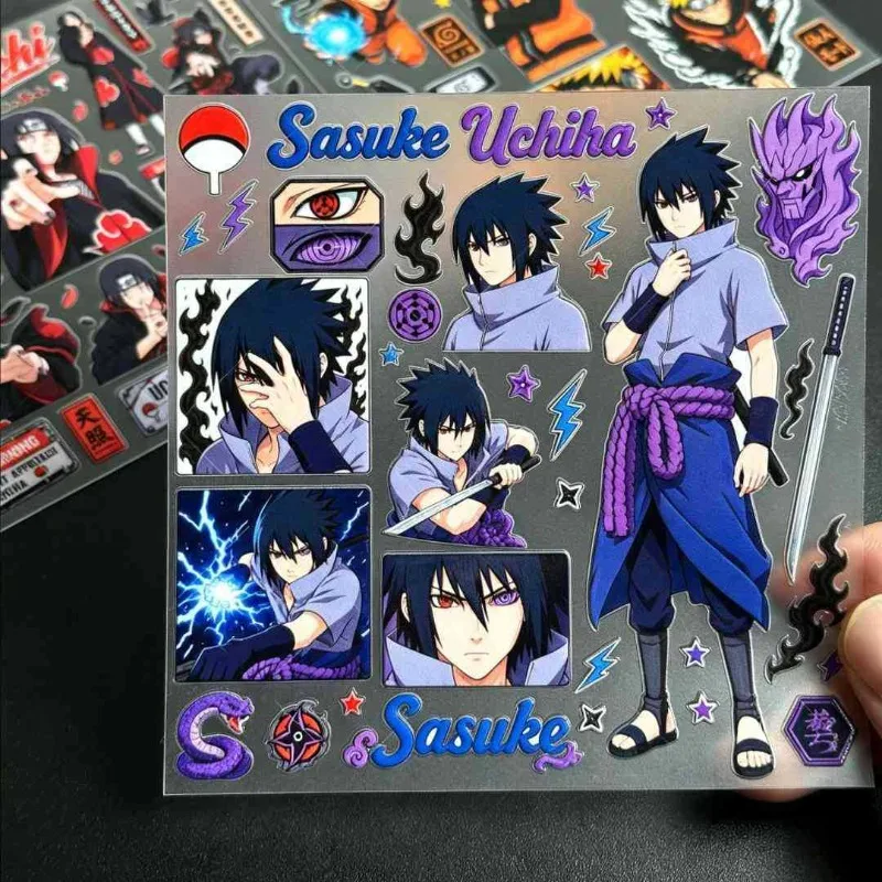 NARUTO Character Stickers - Creative DIY Waterproof Decorative Set for Phone Cases & Laptops