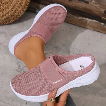 Women'S Casual Sports Shoes, Slip-On Breathable Lightweight Outdoor Walking Shoes,Comfortable Casual,Suitable for Summer Outdoor 1