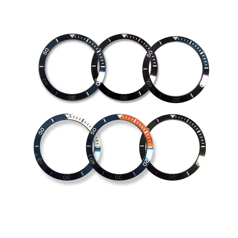 

Modified Watch Accessories 38mm 60 Min Aluminum Bezel Ring Scale Insert Fit for SUB SKX007 Series Watch