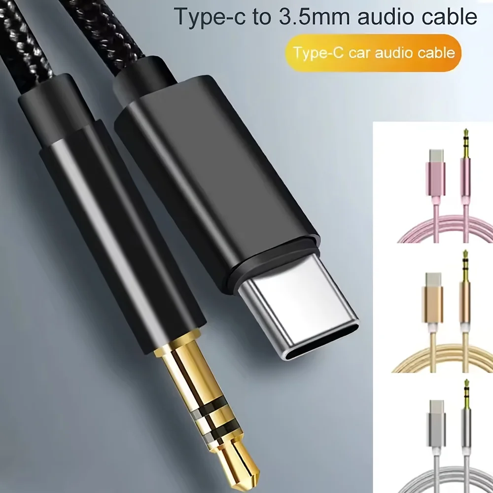 USB-C to 3.5mm AUX Audio Adapter Cable