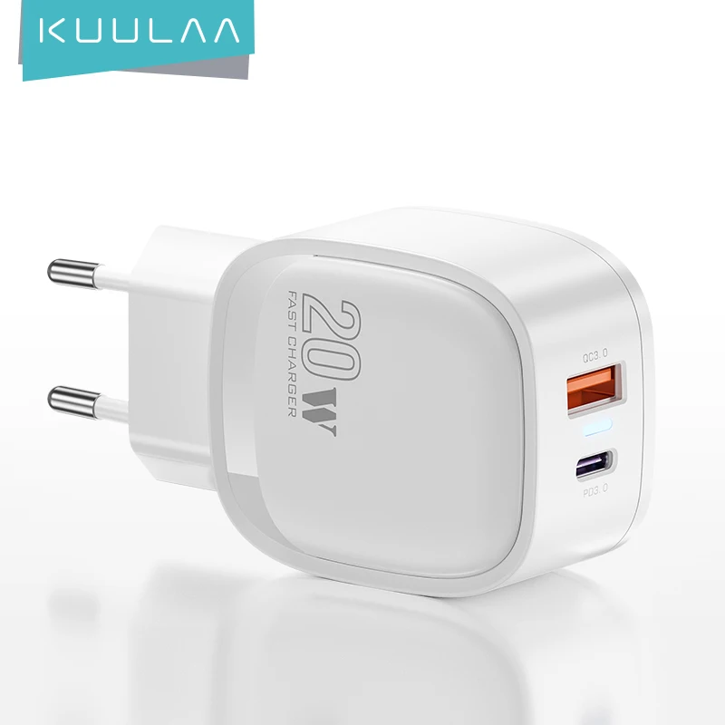 KUULAA Quick Charge 4.0 3.0 QC PD Charger 20W USB Type C Fast Charging For iPhone 12 Pro Max 11 Pro Max XS 8 Xiaomi QC4.0 QC3.0|Mobile Phone Chargers| - AliExpress