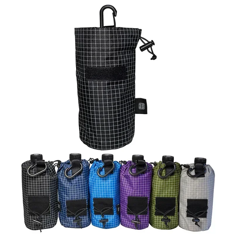 UHMWPE Water Bottle Storage Bag Backpack Accessories Outdoor Lightweight Arm Bag Hiking Climbing Gear Molle Cash Phone Organizer