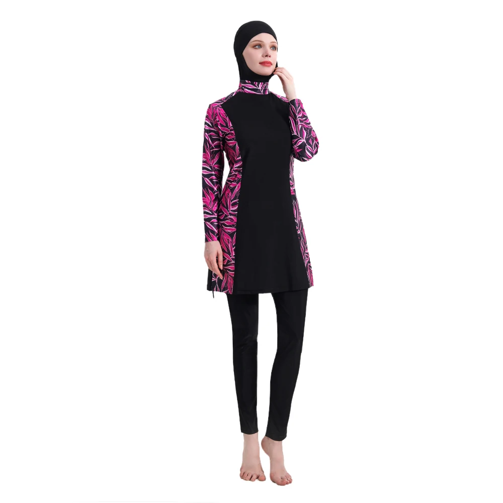

Muslim Swimwear Women 2022 Swiming Suits With Hijab Modest Swimsuit Burkini Islamique Femme Musulmane Conservative Plain Clothes