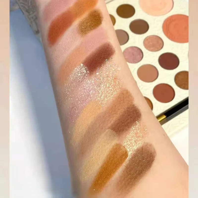 Creativity 23 Color Eyeshadow Palette Trimming Highlighter Palette Female Cosmetics Face Makeup Water Proof Nature