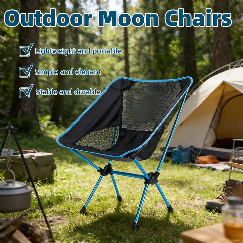 Outdoor chairs, beach chairs, lightweight and practical, easy to carry. Made of high-quality fabric, outdoor folding chairs 1