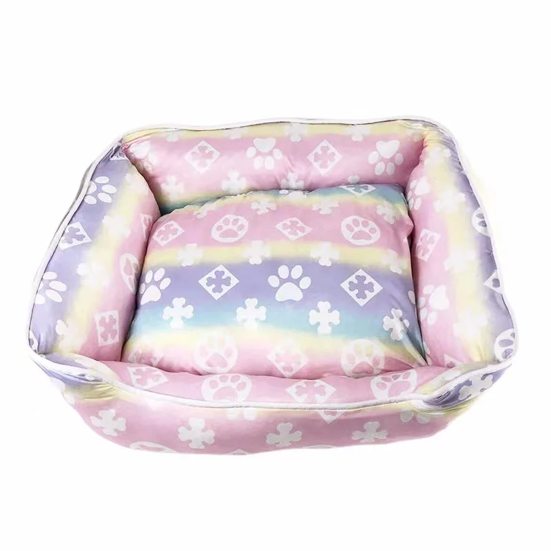 Coussin pour chiens rafraichissant Pattes de chiens