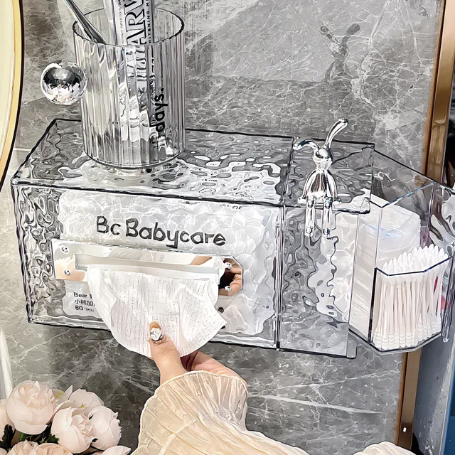 Boîte De Rangement Pour Lingettes Humides, Distributeur De Lingettes