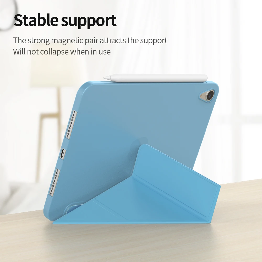 magnético caso inteligente para ipad mini 5 4 3 2 1 funda capa