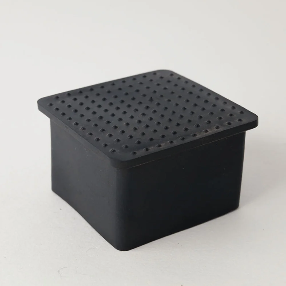 Description Picture 5 of item14-Pack Black Square Pvc Soft Rubber Tube Plugs - 60X60Mm Dust Seal End Caps For Pipes, Bolts & Furniture Protection