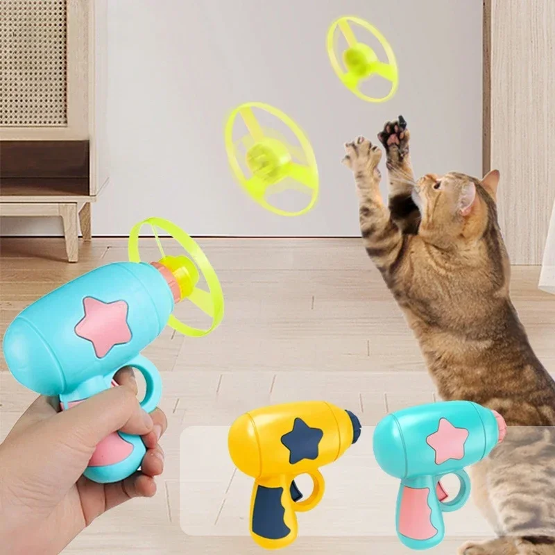 Gato Engraçado Interativo Teaser Brinquedo De Treinamento Criativo Gatinhos  Mini Bambu-helicóptero Jogos Brinquedos Para Animais De Estimação  Suprimentos Acessórios Brinquedos Para Gato - Brinquedos Para Gatos -  AliExpress