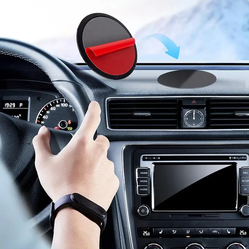 Car Dash Sticky Pad Suction Cup Pad 80mm Diameter Sticky Phone Mount Firmly Fixed on Dash Suction Cup Phone Holder