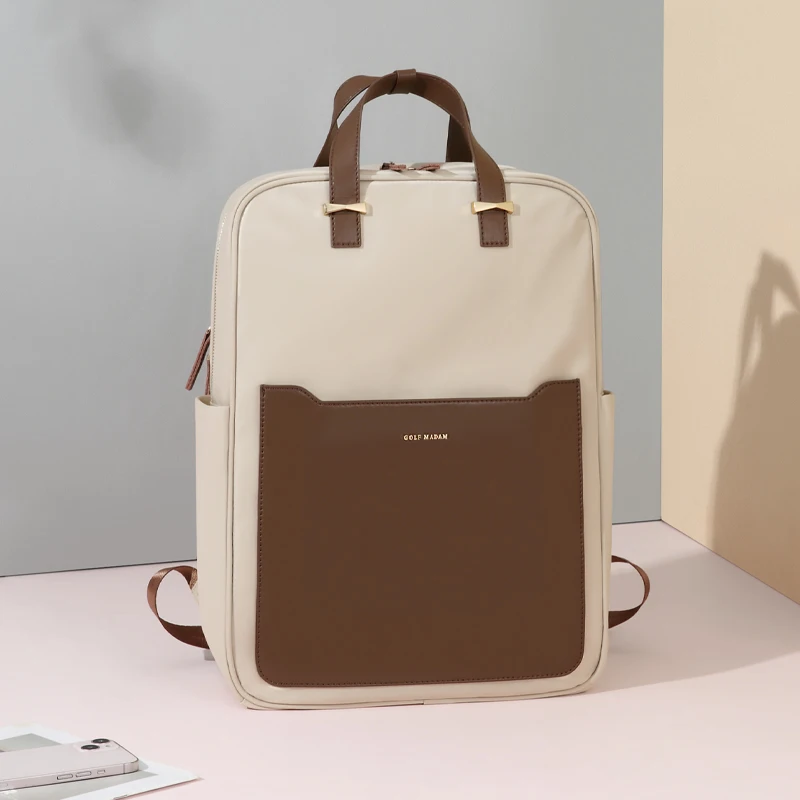 GOLF Backpacks Woman Laptop Backpack Business Travel 16 inch Notebook Buckle Back Pack Khaki Women Bag Waterproof Schoolbag 2024 6