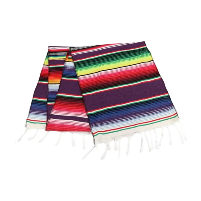 2 Runner Tavolo Messicani 35.5x213cm + 16 Striscioni Picado - Set Decorazione Feste E Matrimoni - Foto 10