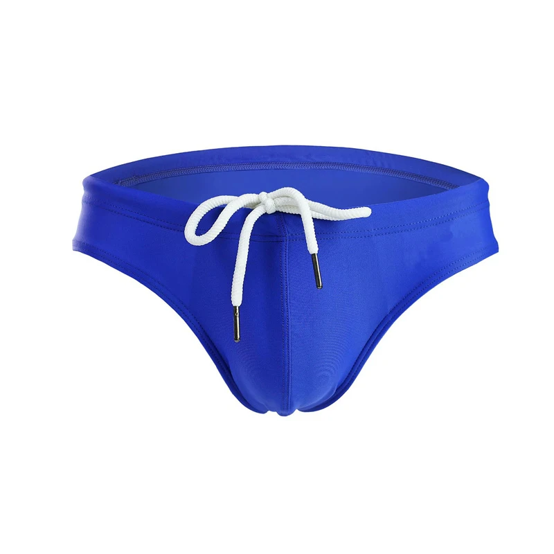 شورت سباحة رجالي منخفض الخصر برباط ذكر مثلث ملابس سباحة ملابس سباحة بنطال رياضي للشاطئ