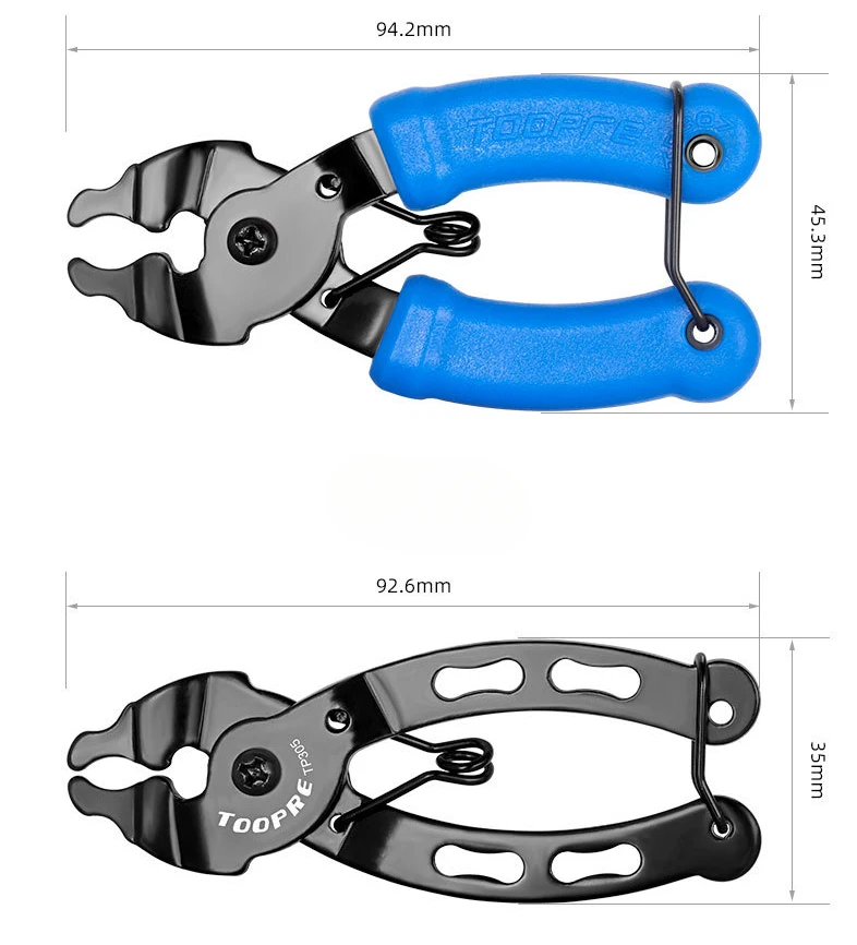 Description Picture 3 of itemBicycle Chain Link Pliers Repair Tool  Potable MTB Chain Squeeze Plier  Mini Bike Magic Buckle Quick Link Tool Bicycle Accessory